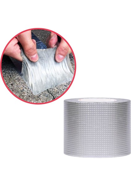 Yüksek Sıcaklık Dayanan Su Geçirmez Çatı Boru Duvar Çatlak Onarıcı Yapışkan Bant Folyo 5 fırsatları