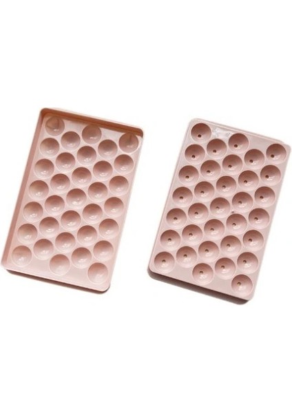 2 Li Buz Kalıbı 33 Bölmeli Kristal Küre Buzluk - Yuvarlak Buz Kalıbı indirimleri