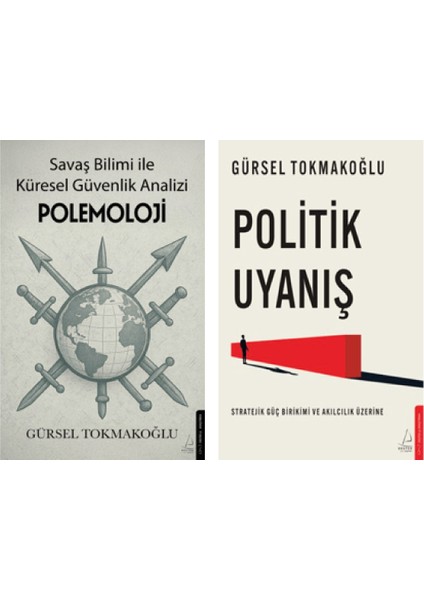 Alfa Kalem+ Gürsel Tokmakoğlu 3 Kitap (Polemoloji+Politik Uyanış+Barış Pınarı)Yeni Araştırma Destek fiyatları