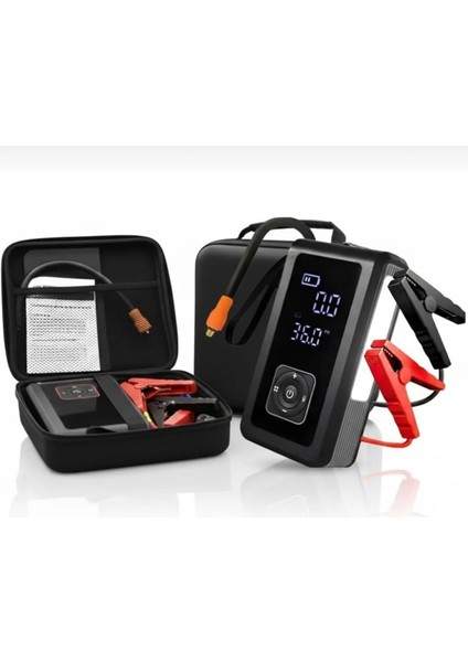 Akü Takviye Cihazı Taşınabilir Araç Motosiklet,top Vs Şişirme Pompası Hava Kompresörü fırsatları