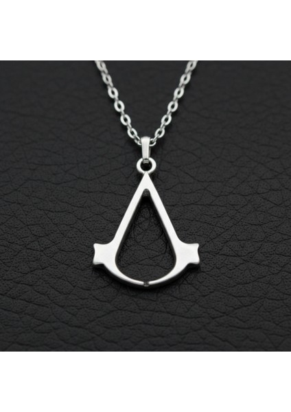 Animus - Assassin's Creed Gümüş Kaplama Düz Zincir Kolye indirimleri