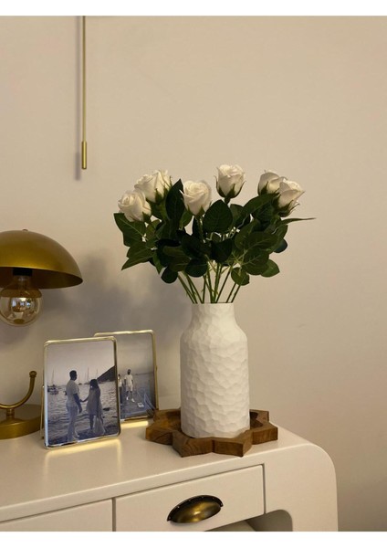 Beyaz Vazo 3D Baskı