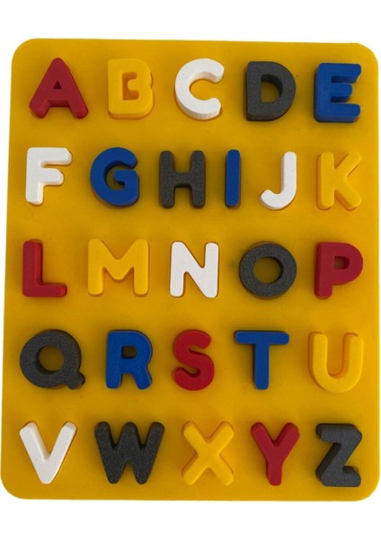 Alfabe Öğreniyorum Oyunu, Renkli Harfler, Organik Oyun
