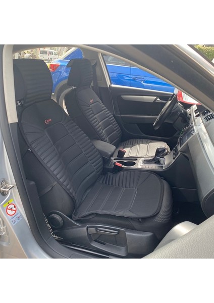 Dacia Sandero Oto Koltuk Minderi Ön Arka 3'lü Set Siyah Scr