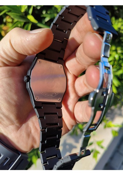 Siyah Polikarbon Arapça Kadran Su Geçirmez Unisex Kol Saati - Çelik Kelebek Klipsli, Dayanıklı ve Şık Tasarım indirimleri