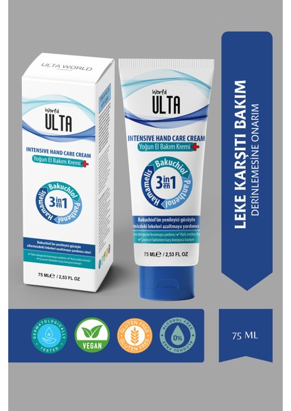 Leke Karşıtı Yoğun El Bakım Kremi – 75 ml