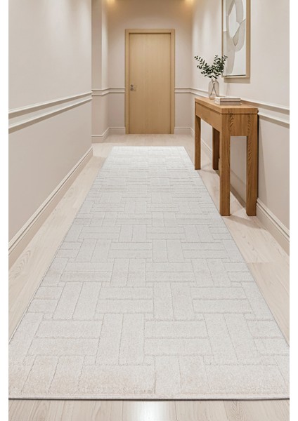 Maglia Yıkanabilir Kalın Yumuşak Dokuma Halı Kaymaz Taban Yolluk Antre Mutfak Halısı