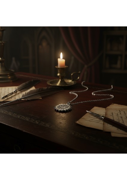 Manga - Black Butler Kuroshitsuji Gümüş Kaplama Düz Zincir Kolye fırsatları