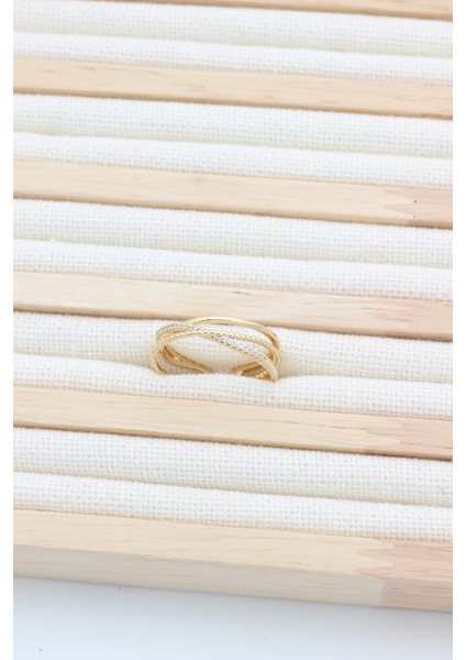 Stil Incisi/xupıng Jewelry Paralel Ayarlanabilir Zirkon Taşlı Yüzük fiyatları