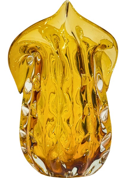 Sıcak Cam Dokulu Kıvrım Vazo fiyatları