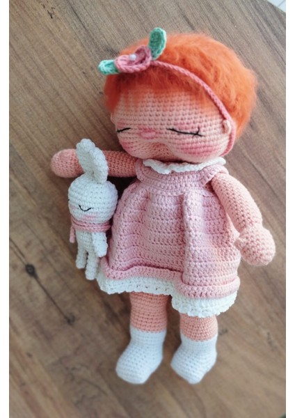 Angel Doll Organik Örgü Bebek 25CM