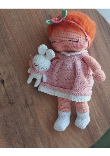 Angel Doll Organik Örgü Bebek 25CM modelleri