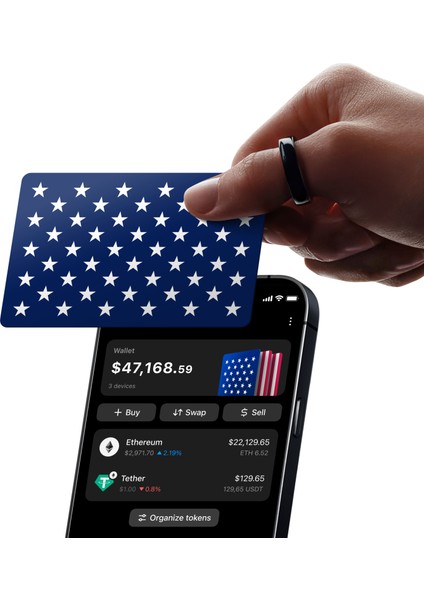 Wallet Kripto Para Cüzdanı (Nfc-Soğuk Cüzdan)(3'lü Kart) Usa fiyatları