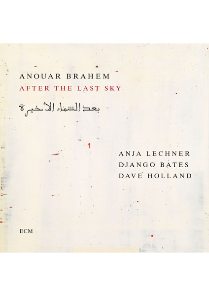 Anouar Brahem - After The Last Sky - CD -Plak Değildir