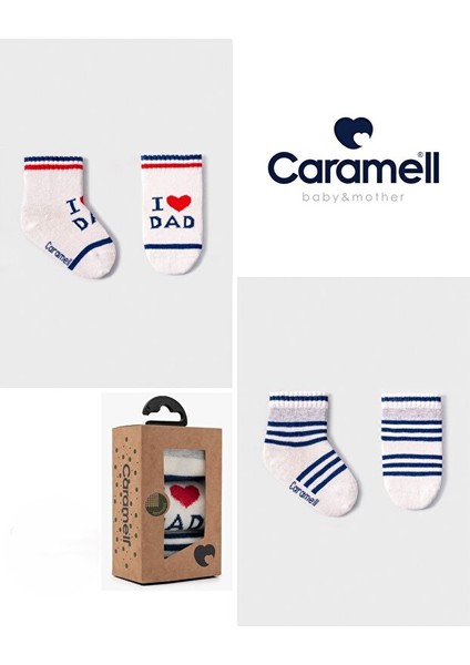 Pamuklu Erkek Bebek 3'lü Çorap 0-3 Ay CRML.COE2122 fiyatları