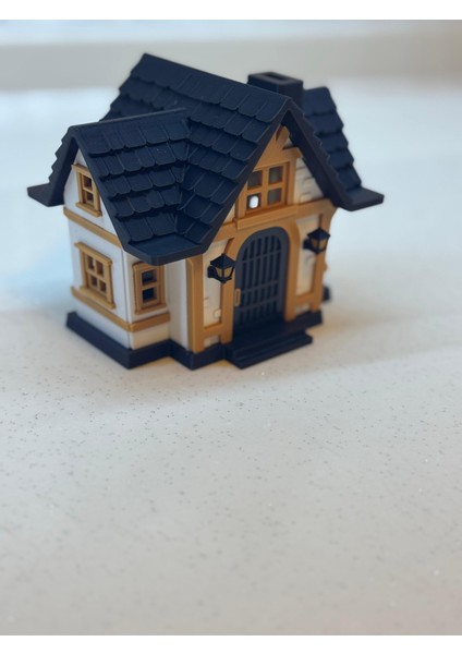 Model Ev Minyatür LED Işıklı Ev 10CM fırsatları
