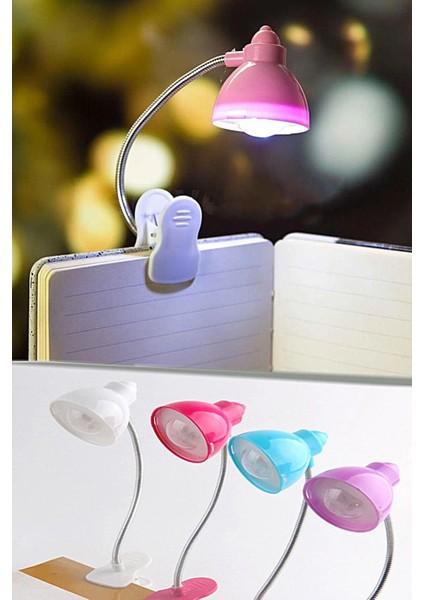 Masaüstü Klipsli Bükülebilir Kitap Okuma LED Işık fırsatları