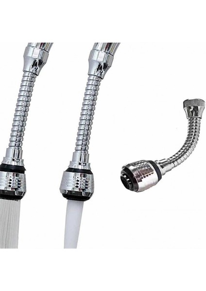 Flex 2 Aşamalı Plastik Esnek Musluk Başlığı