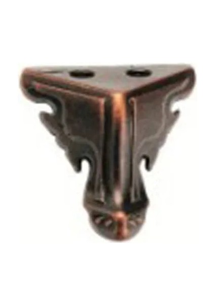 Sandık Ayağı, Kutu Ayak 2,5 cm - Eskitme, 100 Adet