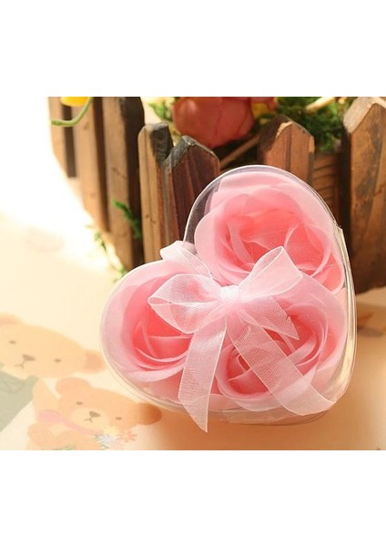 Kalp Kutulu Gül Şeklinde Sabun - modelleri