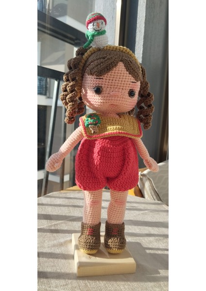 Maya Doll Organik Örgü Bebek 30CM