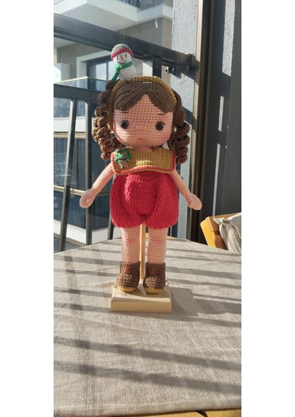 Maya Doll Organik Örgü Bebek 30CM fırsatları