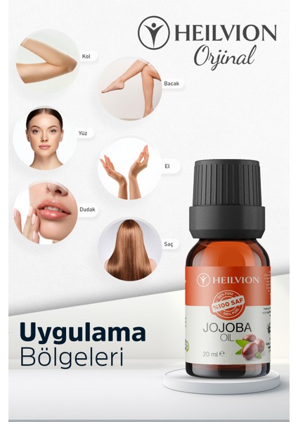 %100 Saf ve Doğal Soğuk Sıkım JOJOBA Yağı 20 ml Cilt Bakımı & Ferah Nefes & Aromaterapi fırsatları