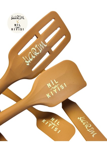 Yanmaz, Yapışmaz ve Çevre Dostu | Premıum Silikon Spatula & Kaşık Seti indirimleri
