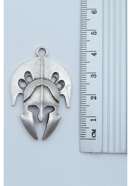 Gladyatör Miğfer Gümüş Kaplama Kolye Ucu modelleri