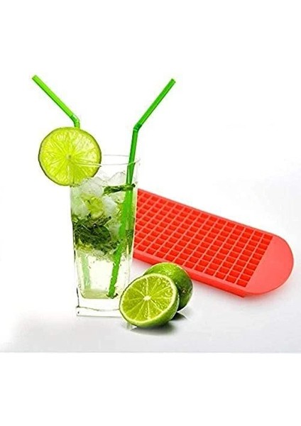 160 Bölmeli Küp Silikon Buz Kalıbı Buzluk modelleri