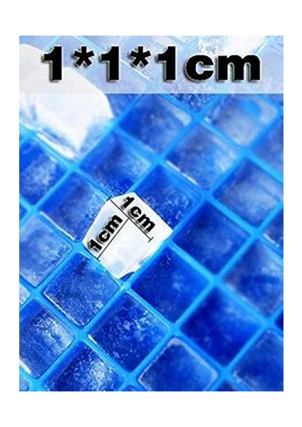 160 Bölmeli Küp Silikon Buz Kalıbı Buzluk indirimleri