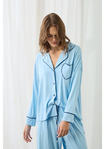 Amour Kalpli Pijama modelleri