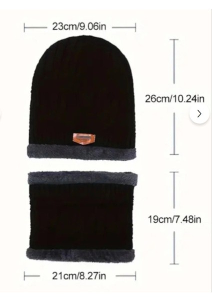 Çocuk Siyah Şapka ve Bere Eldiven Hediyeli Set Erkek Kız Kalın Şapka Bebek Şapkaları Yaş 1-4 Yaş fırsatları