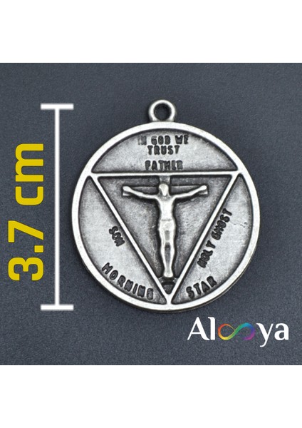 Pagan - Keçi Şeytan - Hz. İsa Gümüş Kaplama Düz Zincir Kolye indirimleri