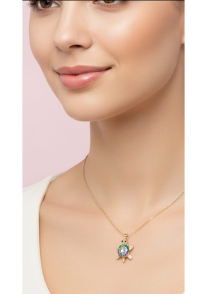 Kaplumbağa Sevimli Kolye