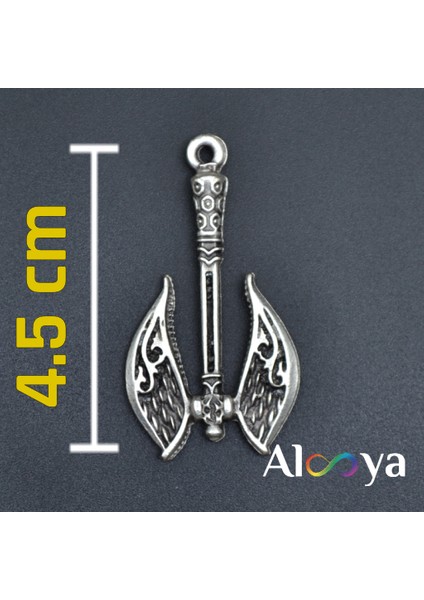 Elf Balta - Axe Gümüş Kaplama Düz Zincir Kolye indirimleri