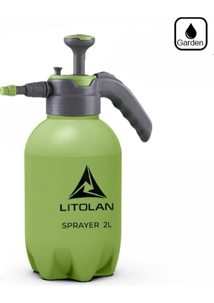 2 Litre Basınçlı Püskürtme El Pompası
