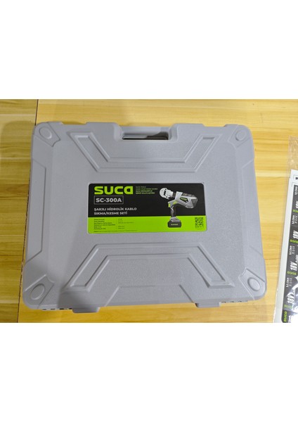 SC-300A 16-300 Mm2 Hidrolik Şarjlı Sıkma ve Kesme Makinesi