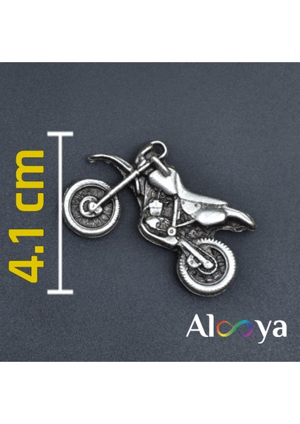 Cross Motor Gümüş Kaplama Düz Zincir Kolye indirimleri