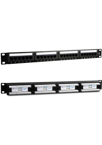 PM-4494 24’lü Utp Cat6 Patch Panel
