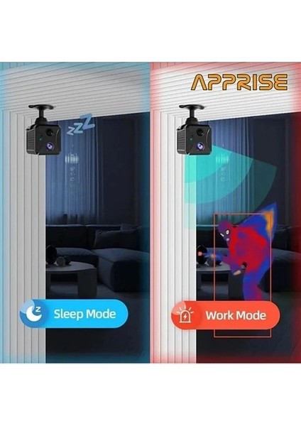 Pır Sensörlü Algılamalı Sesli Konuşmalı 1080P Hd Wifi indirimleri