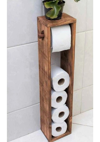 Kahverengi Çok Amaçlı Havluluk, Şık ve Fonksiyonel Banyo ve Mutfak Aksesuarı