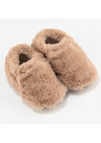 - Furry Furry Bej Kürk Barefoot Patik Beige Fur - 28 fiyatları