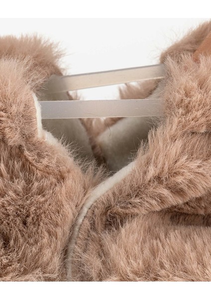 - Furry Furry Bej Kürk Barefoot Patik Beige Fur - 28 fırsatları