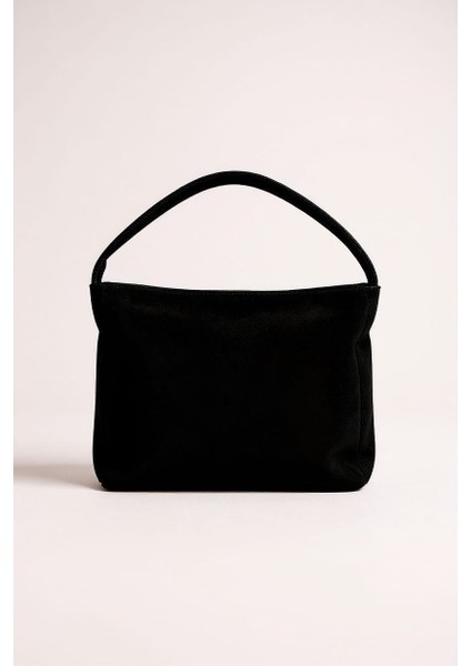 Kadın Hobo Çanta - Yumuşak Süet Dokulu, Günlük ve Zarif Model