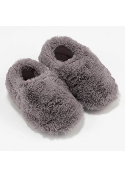 - Furry Furry Gri Kürk Barefoot Patik Gray Fur - 29 fiyatları