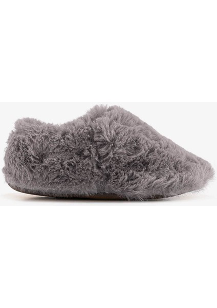 - Furry Furry Gri Kürk Barefoot Patik Gray Fur - 29 modelleri