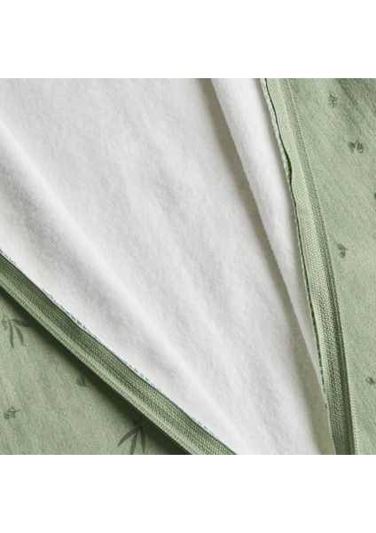 1.0 Tog Organik Pamuklu Patikli Pijama Tulum - Daisies Daisies - 3 Yaş