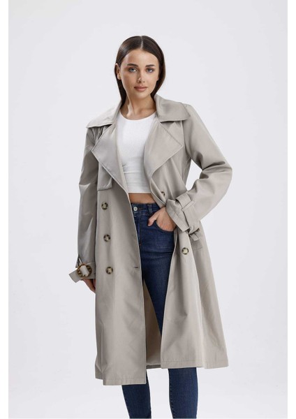 Gri Astarlı Trençkot fiyatları