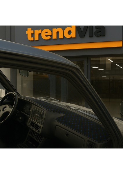 Tofaş Şahin Doğan Kartal Yüksek Ön Göğüs Siyah-Mavi Torpido Kılıfı / Mavi-Siyah Boyun Yastığı fiyatları